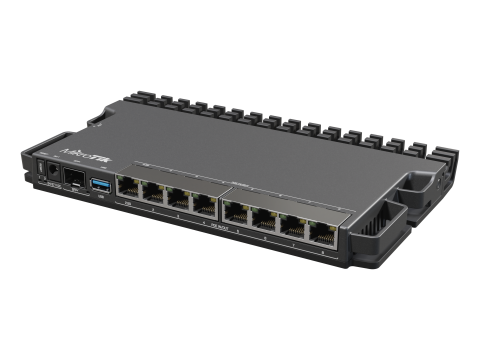 Маршрутизатор MikroTik RB5009UPr+S+IN / Компактный и мощный с поддержкой PoE и SFP+