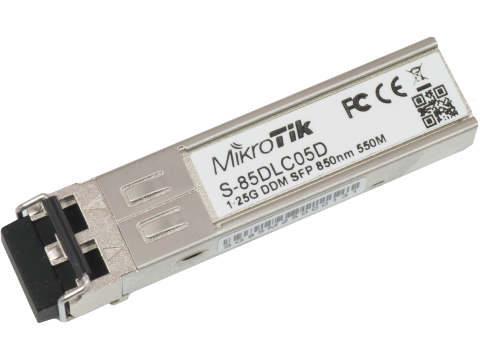 Трансивер MikroTik S-85DLC05D / 1.25G SFP 850nm 550m DOM