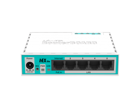 Маршрутизатор MikroTik hEX lite RB750r2 / Компактный и мощный сетевой коммутатор
