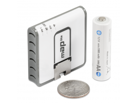 Маршрутизатор MikroTik mAP lite RBmAPL-2nD / Компактный и мощный Wi-Fi 2.4GHz
