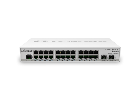 <h1>Коммутатор MikroTik CRS326-24G-2S+IN / 24 Gigabit Ethernet портов, 2 SFP+ порта</h1>