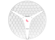 Антенна MikroTik LHG XL HP5 / Высокая мощность, 5 ГГц