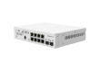 Коммутатор MikroTik CSS610-8G-2S+IN / 8 портов Gigabit Ethernet, 2 порта SFP+