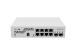 Коммутатор MikroTik CSS610-8G-2S+IN / 8 портов Gigabit Ethernet, 2 порта SFP+