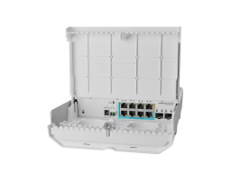 Коммутатор MikroTik netPower Lite 7R CSS610-1Gi-7R-2S+OUT