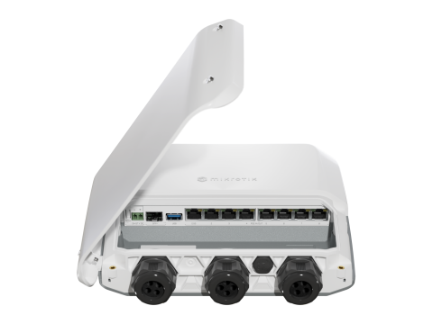 Маршрутизатор MikroTik RB5009UPr+S+OUT / Высокая производительность и надежность для наружного использования