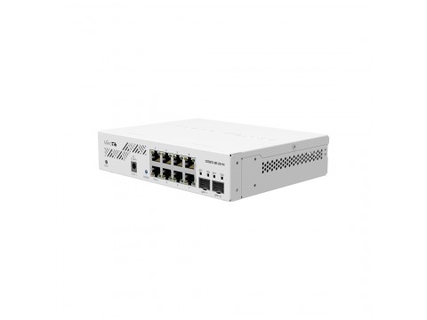 Коммутатор MikroTik CSS610-8G-2S+IN / 8 портов Gigabit Ethernet, 2 порта SFP+