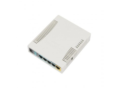 Маршрутизатор MikroTik RB951Ui-2HnD / Высокая производительность и поддержка PoE