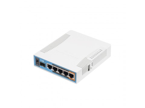 Маршрутизатор MikroTik hAP ac / Двухдиапазонный, 5 гигабитных портов, USB, SFP порт