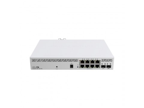 Коммутатор MikroTik CSS610-8P-2S+IN / 8 портов PoE, 2 порта SFP+