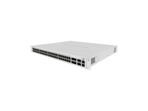 Коммутатор MikroTik CRS354-48P-4S+2Q+RM / 48 портов PoE, 4 SFP+ порта, 2 QSFP+ порта