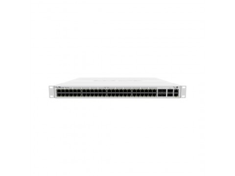 Коммутатор MikroTik CRS354-48P-4S+2Q+RM / 48 портов PoE, 4 SFP+ порта, 2 QSFP+ порта