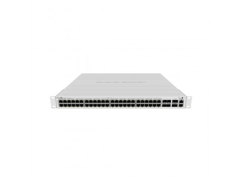 Коммутатор MikroTik CRS354-48P-4S+2Q+RM / 48 портов PoE, 4 SFP+ порта, 2 QSFP+ порта