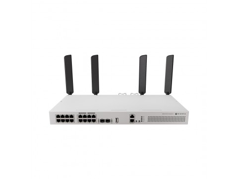 Коммутатор MikroTik CRS418-8P-8G-2S+5axQ2axQ-RM
