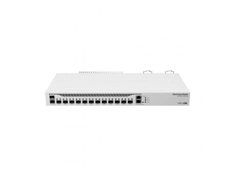 Маршрутизатор MikroTik CCR2004-1G-12S+2XS / Высокопроизводительный маршрутизатор с 12 SFP+ и 2 QSFP+ портами