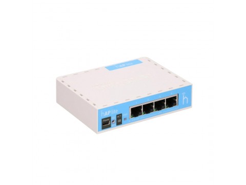 Роутер MikroTik hAP lite RB941-2nD / Компактный и мощный домашний маршрутизатор