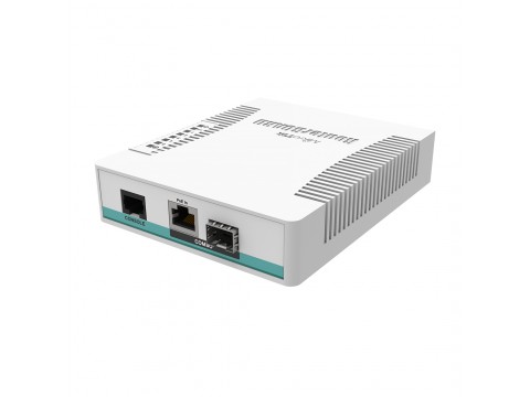 Коммутатор MikroTik CRS106-1C-5S / Компактный и многофункциональный сетевой коммутатор