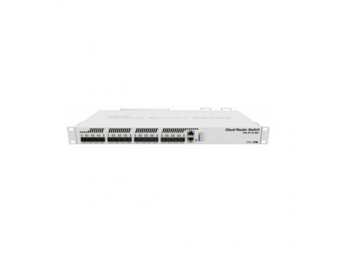 Коммутатор MikroTik CRS317-1G-16S+RM / 16 SFP+ портов, 1 гигабитный Ethernet порт