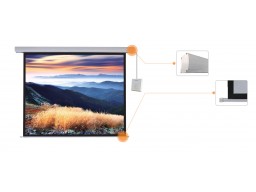 Экран моторизированный Mr.Pixel ECO  96" X 96" (2,44 X 2,44)