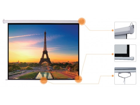 Экран настенный Mr.Pixel ECO 80" X 80" (2,03 X 2,03)