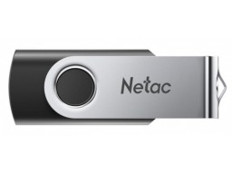 USB Флеш 128GB 3.0 Netac U505 NT03U505N-128G-30BK серебристый/черный