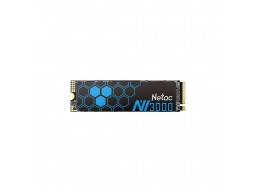 Твердотельный накопитель SSD 250Gb, M.2 2280, Netac NV3000, NVMe, PCIe 3x4, 3000R/1400W, heat sink