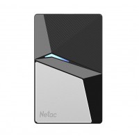 Жесткий диск SSD внешний 480GB Netac Z7S/480GB черный-серый