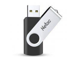 USB Флеш 16GB 3.0 Netac U505/16GB черный-серебро