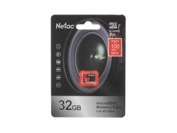 Карта памяти Netac NT02P500PRO-032G-S V10/A1/U1 32GB