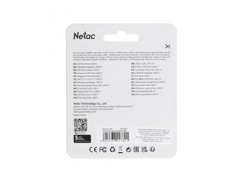 USB-накопитель Netac NT03U351N-032G-20BK 32GB
