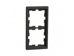 Рамка MERTEN MTN4020-6534 D-Life 2 постовая антрацит