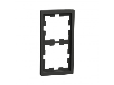 Рамка MERTEN MTN4020-6534 D-Life 2 постовая антрацит