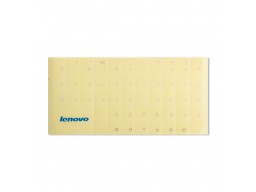 Наклейки на клавиатуру Lenovo для тёмных клавиш