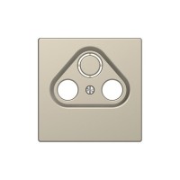 Центральная накладка MERTEN MTN4123-6033 D-Life TV розетки, 2/3 отверстий сахара