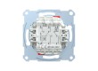 Переключатель мех-м MERTEN MTN3126-0000 D-Life 2 клавишный