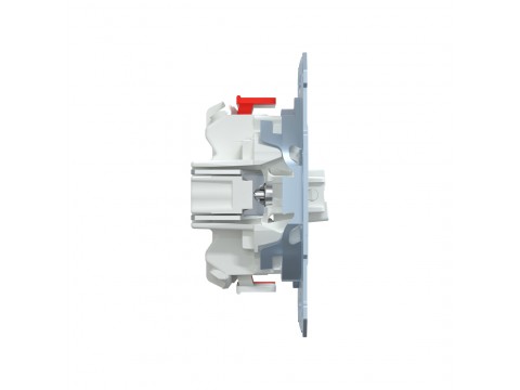 Переключатель мех-м MERTEN MTN3126-0000 D-Life 2 клавишный