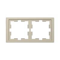 Рамка MERTEN MTN4020-6533 D-Life 2 поста сахара