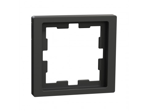 Рамка MERTEN MTN4010-6534 D-Life 1 постовая антрацит