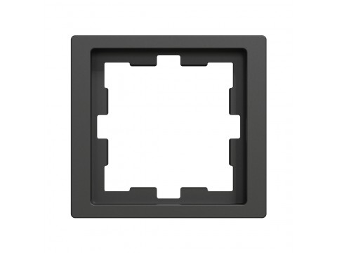 Рамка MERTEN MTN4010-6534 D-Life 1 постовая антрацит