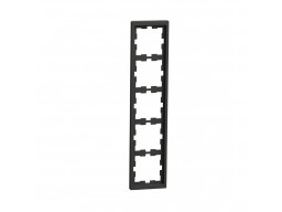 Рамка MERTEN MTN4050-6534 D-Life 5 постовая антрацит