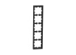 Рамка MERTEN MTN4050-6534 D-Life 5 постовая антрацит