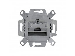 Компьютерная розетка MERTEN MTN4530-0000 RJ45 8 конт. кат.6