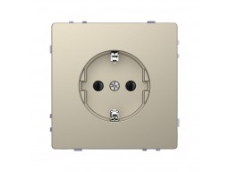 Розетка мех-м MERTEN MTN2301-6033 D-Life 16А б/шт, безвин.зажим сахара