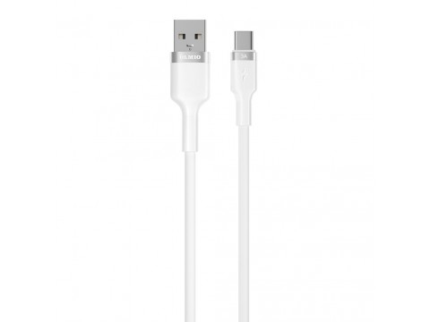 Кабель Olmio Rapid USB 2.0 - Type-C  1.2, 3A белый