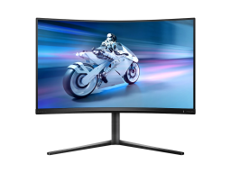 Монитор PHILIPS 32M2C5500W / 31.5" VA / 2560x1440 / 240Hz / R1000 / 0.5ms / 4000:1 / 2xDP / 2xHDMI / 4xUSB