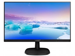 Филипс 243V7QDAB 23.8 IPS монитор FHD 4мс 250кд/м² 1000:1 D-Sub DVI HDMI 2x2Вт