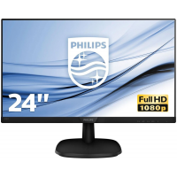 Филипс Монитор 23.8 243V7QJABF IPS 4мс 250кдм 1000:1 D-Sub HDMI DP 2x2W