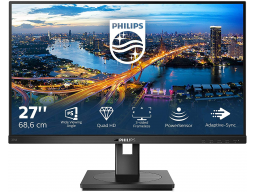 Philips 275B1/00 27 IPS монитор 2560x1440 4мс 300кд/м2 1000:1 10M:1 DVI HDMI DP черный