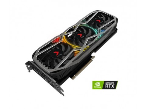 Видеокарта PNY PNY GeForce RTX 3090 24GB XLR8 Gaming REVEL EPIC-X RGB Triple Fan Edition (VCG309024TFXPPB)