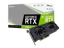 Видеокарта PNY PNY GeForce RTX™ 3060 Ti 8GB UPRISING Dual Fan (LHR) (VCG3060T8LDFMPB)